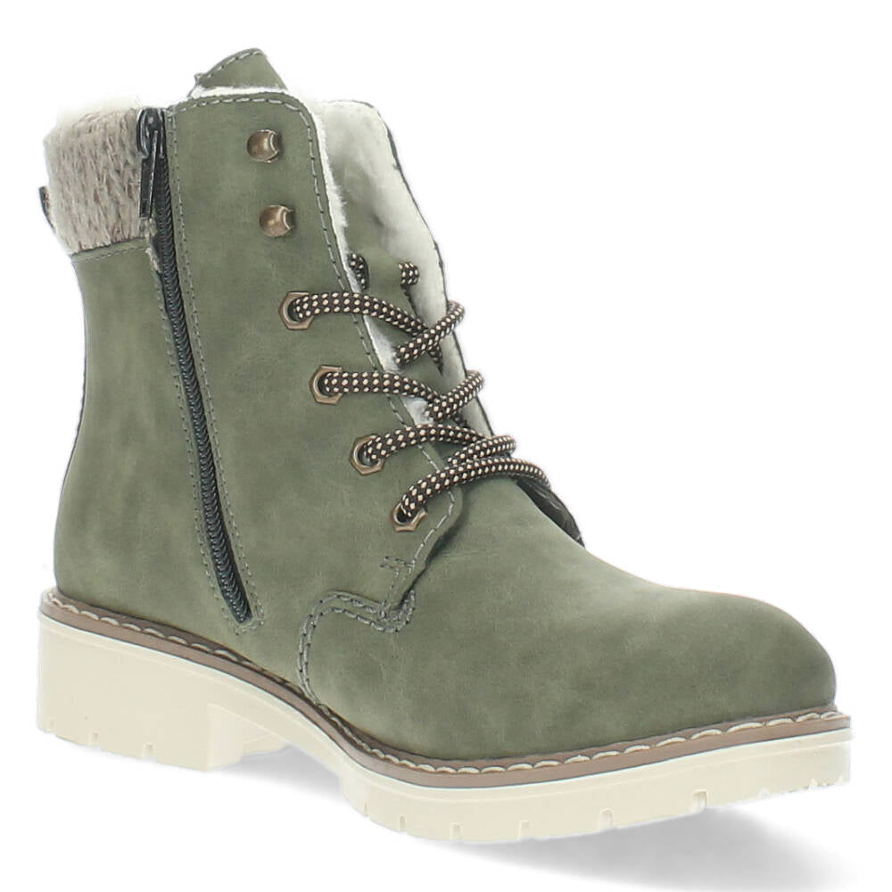 Khaki bottines