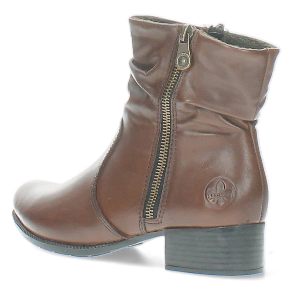 Cognac bottines