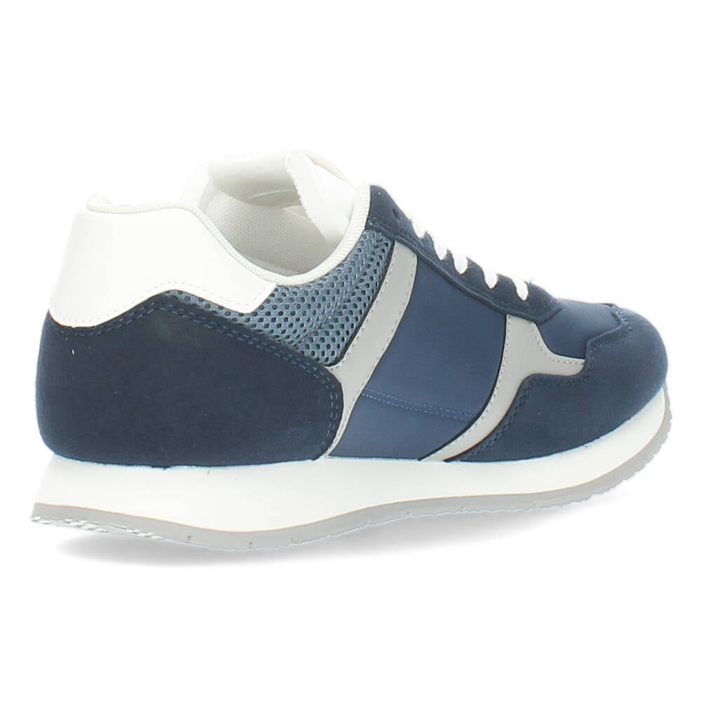 Blauwe sneakers