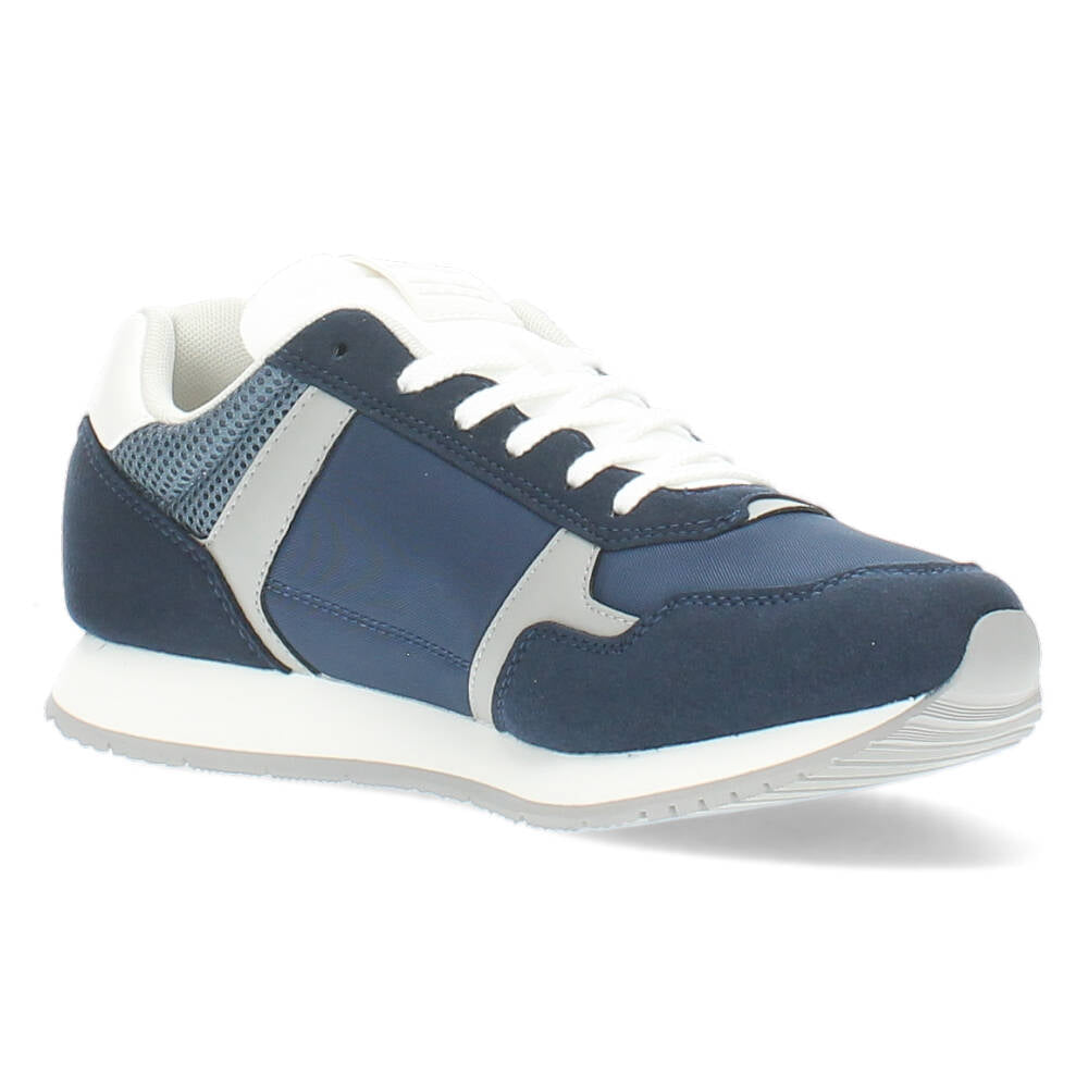 Blauwe sneakers
