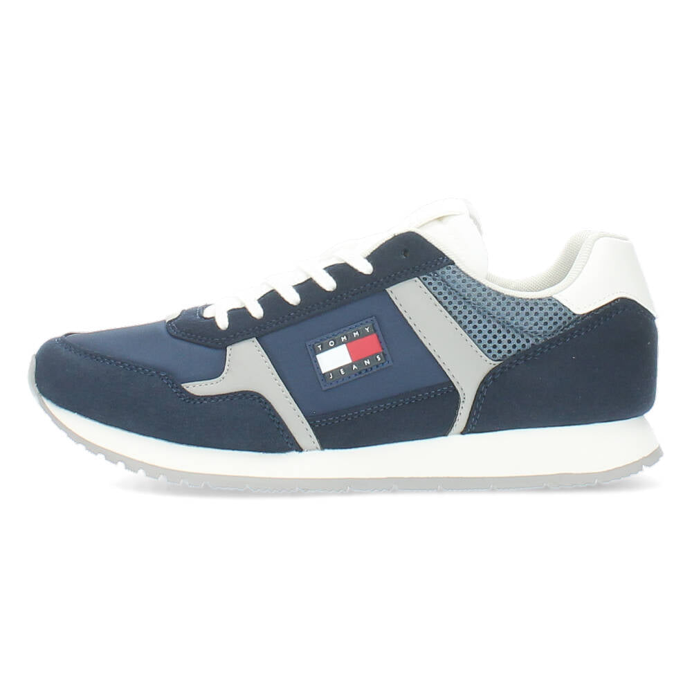 Blauwe sneakers