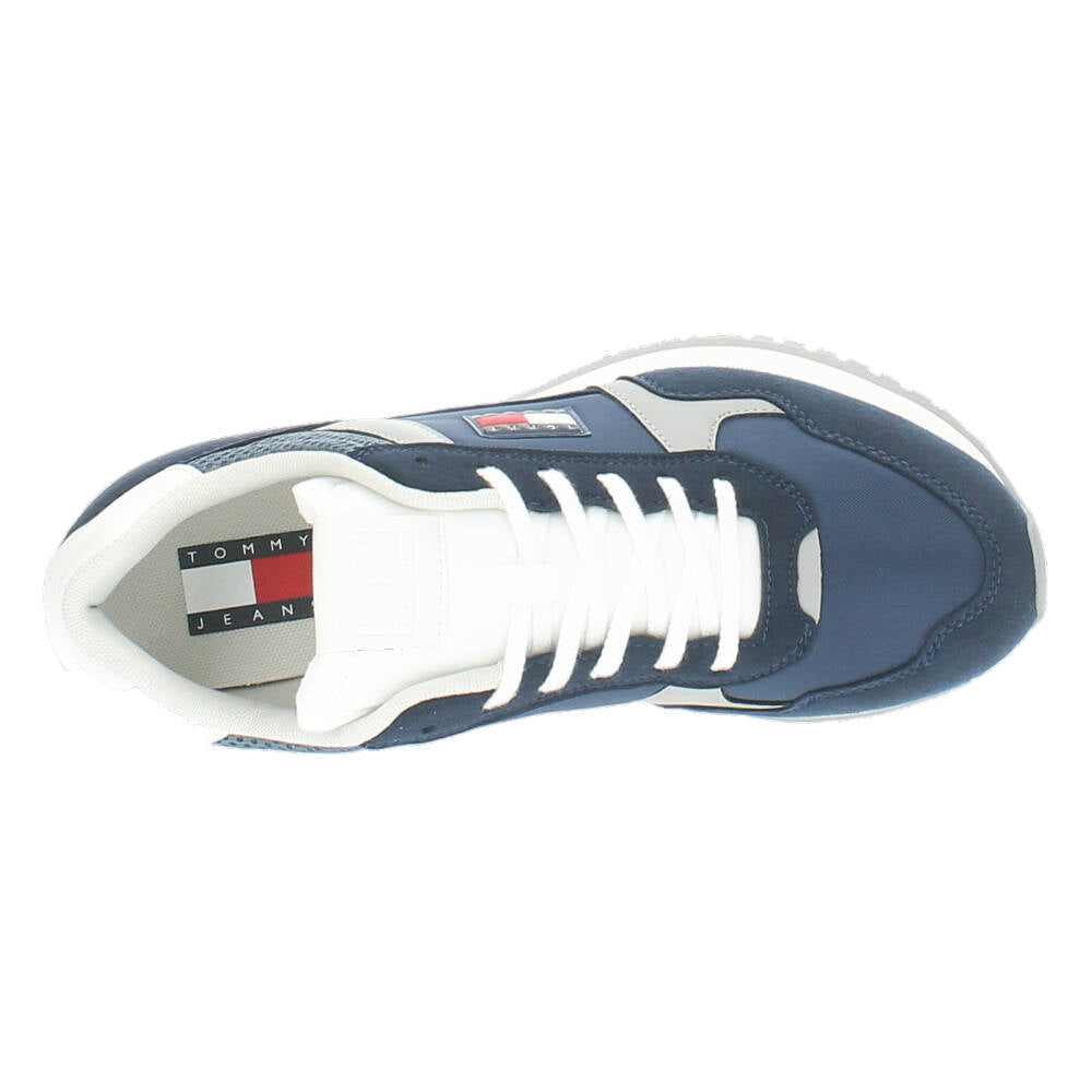 Blauwe sneakers