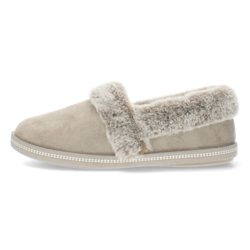 Taupe pantoffels