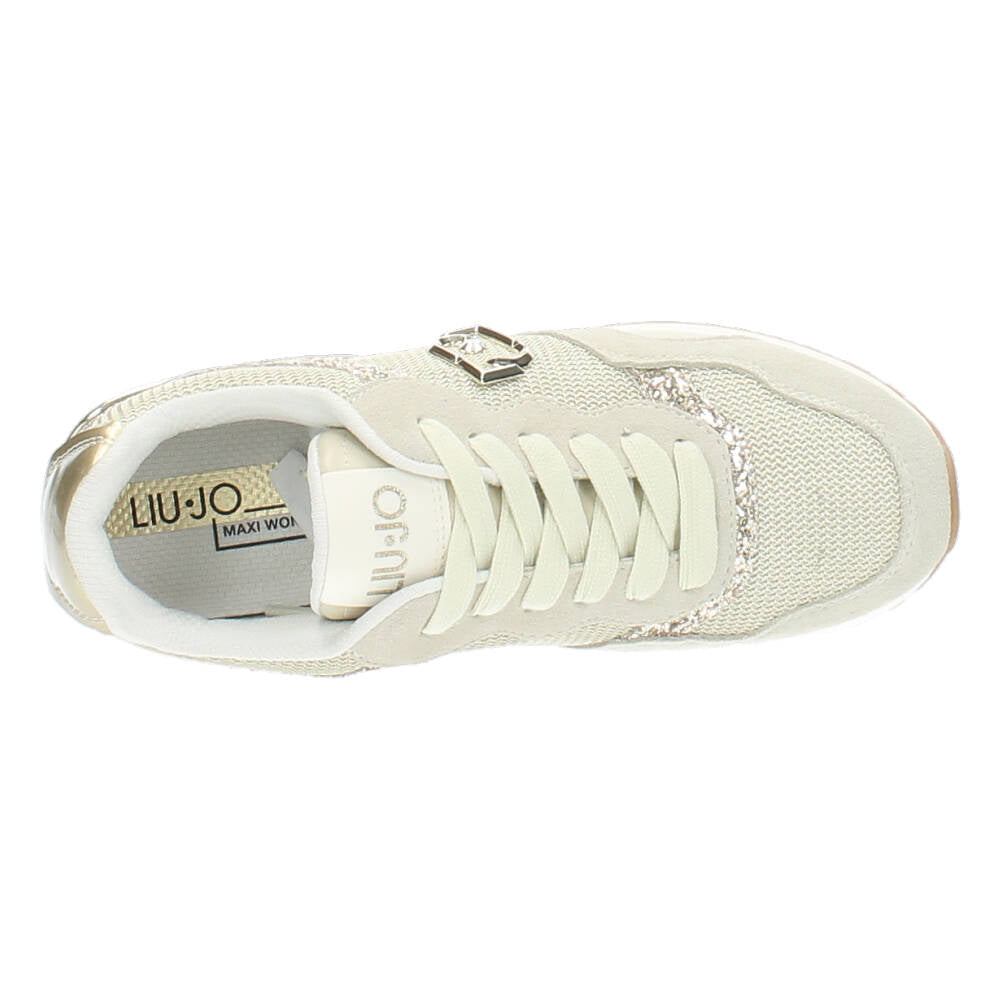 Beige sneakers