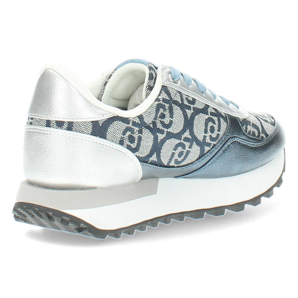 Blauwe sneakers