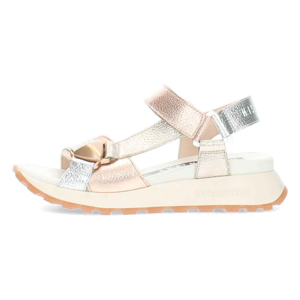 Goud/Zilveren sandalen