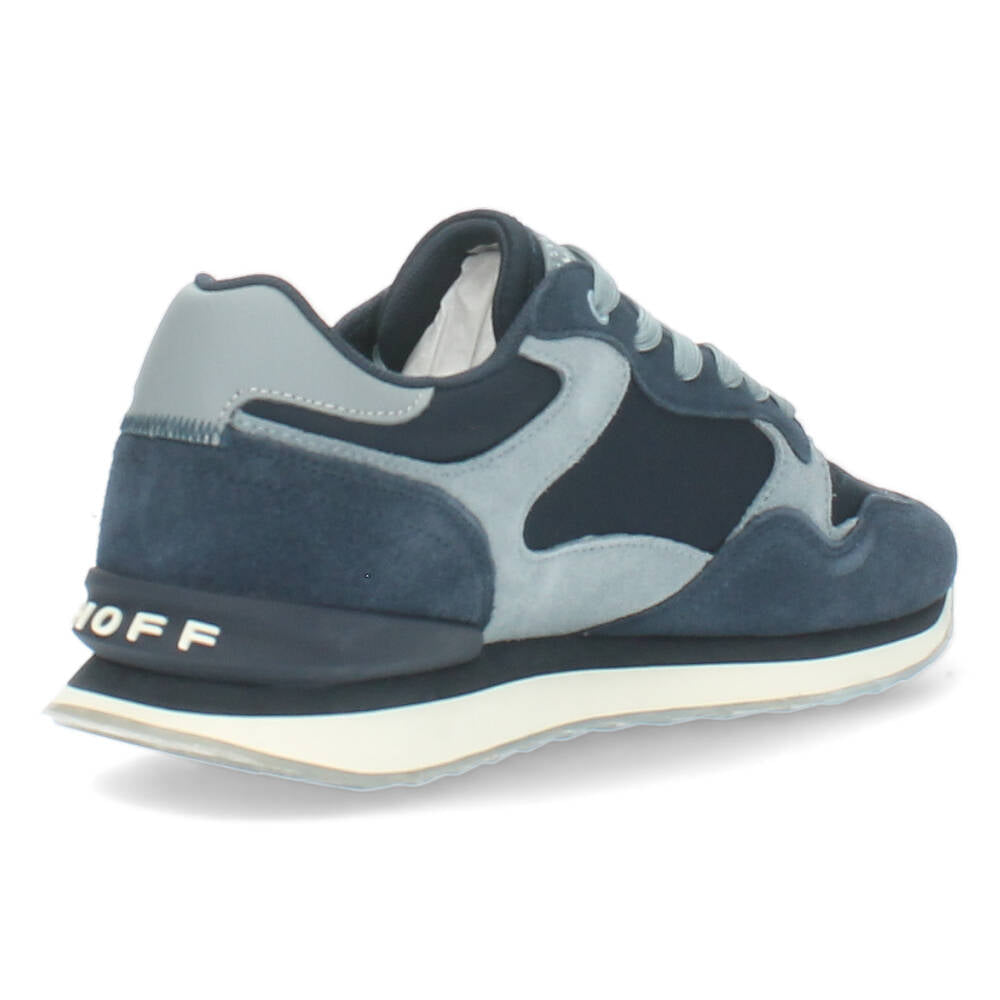 Blauwe sneakers