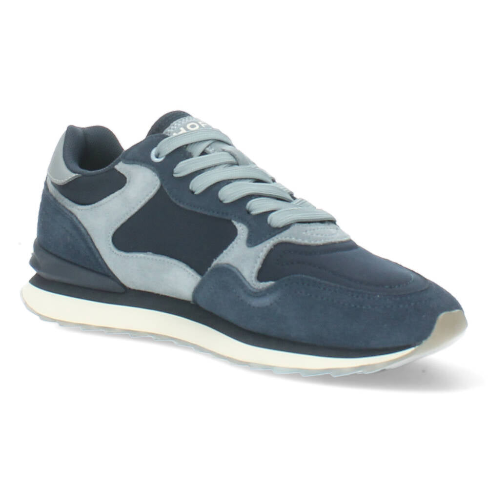 Blauwe sneakers