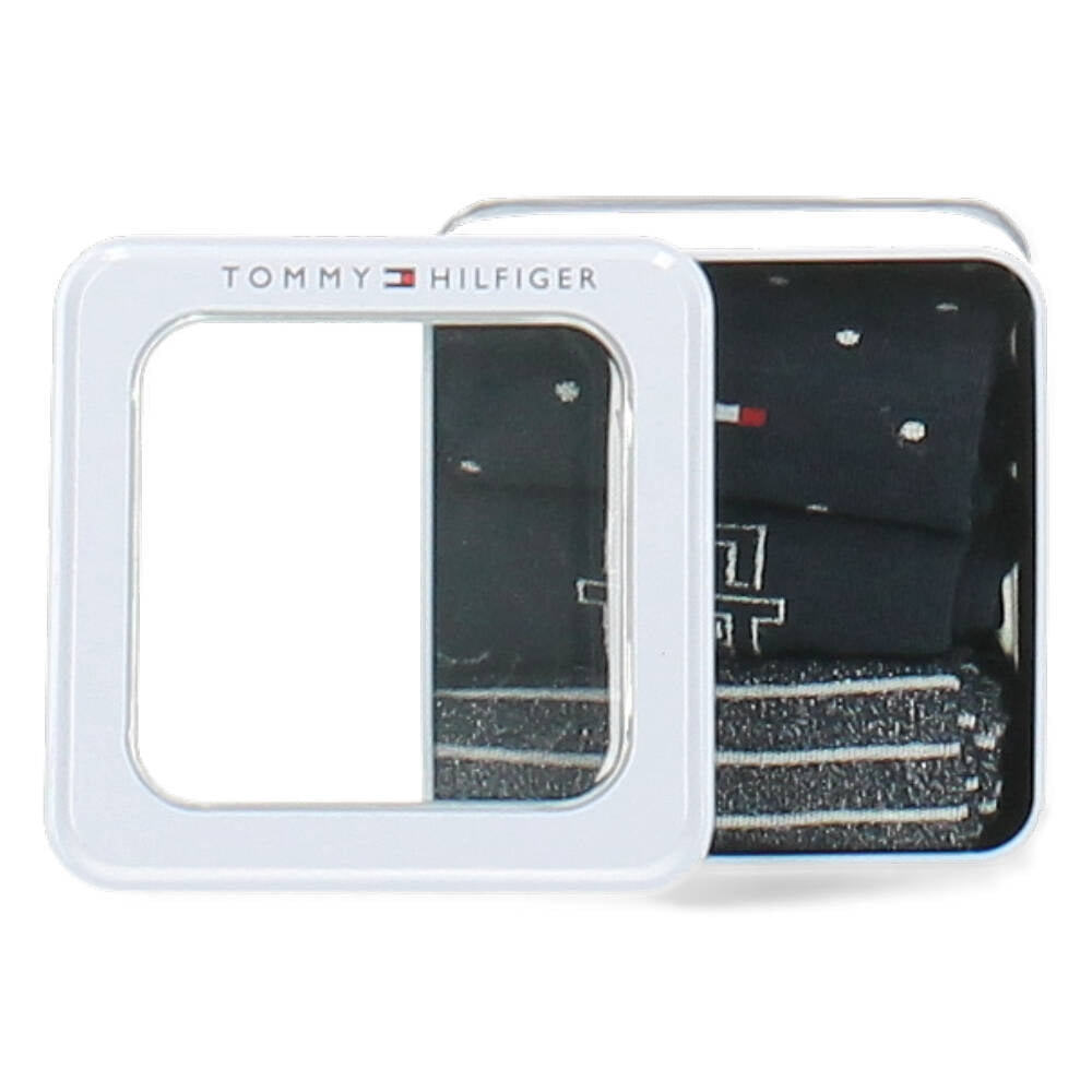 cadeaubox blauwe kousen 3 paar