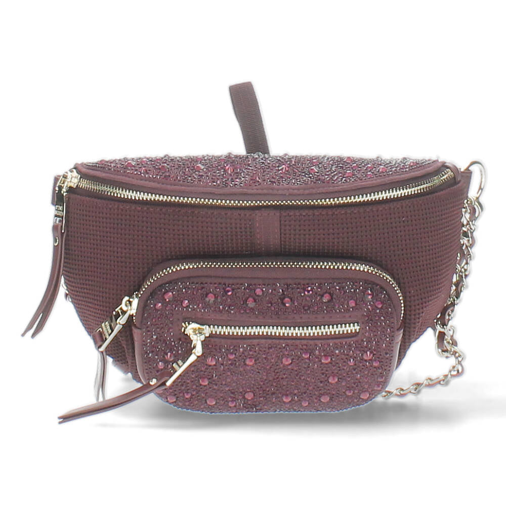 Burgundy crossbody