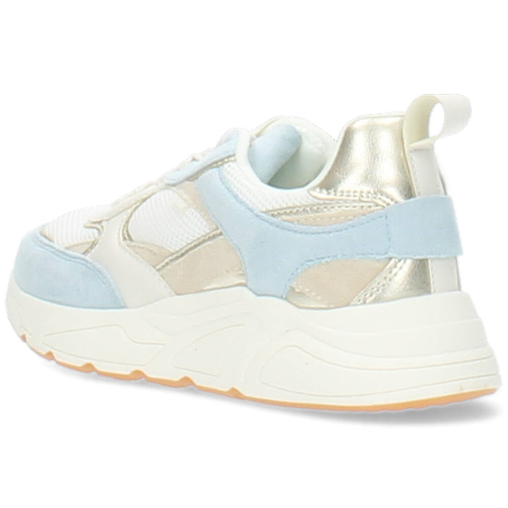lichtblauwe sneaker