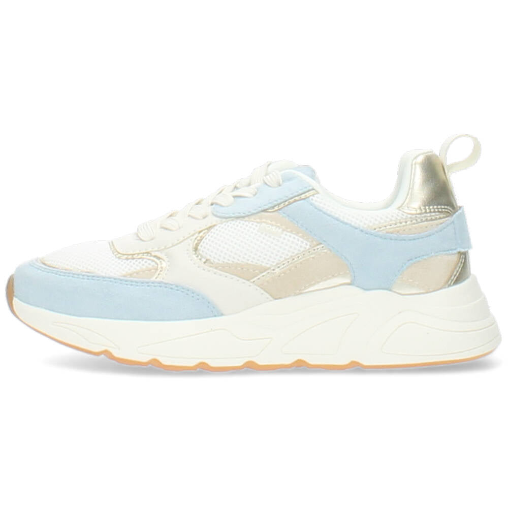 lichtblauwe sneaker