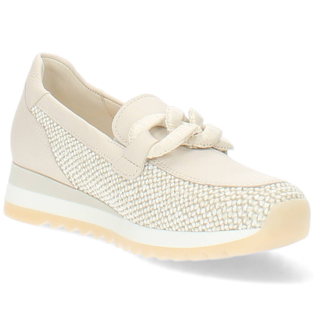 beige mocassin