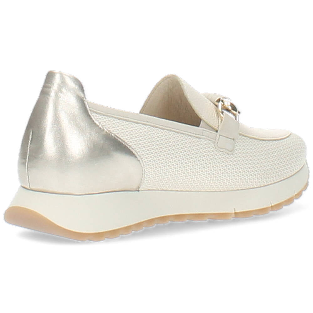 beige mocassin