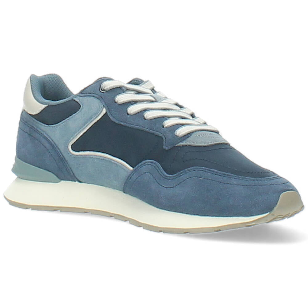 blauwe sneaker
