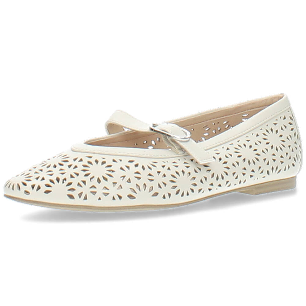 beige ballerina