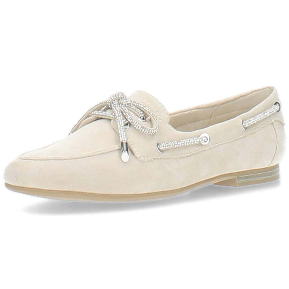 beige mocassin