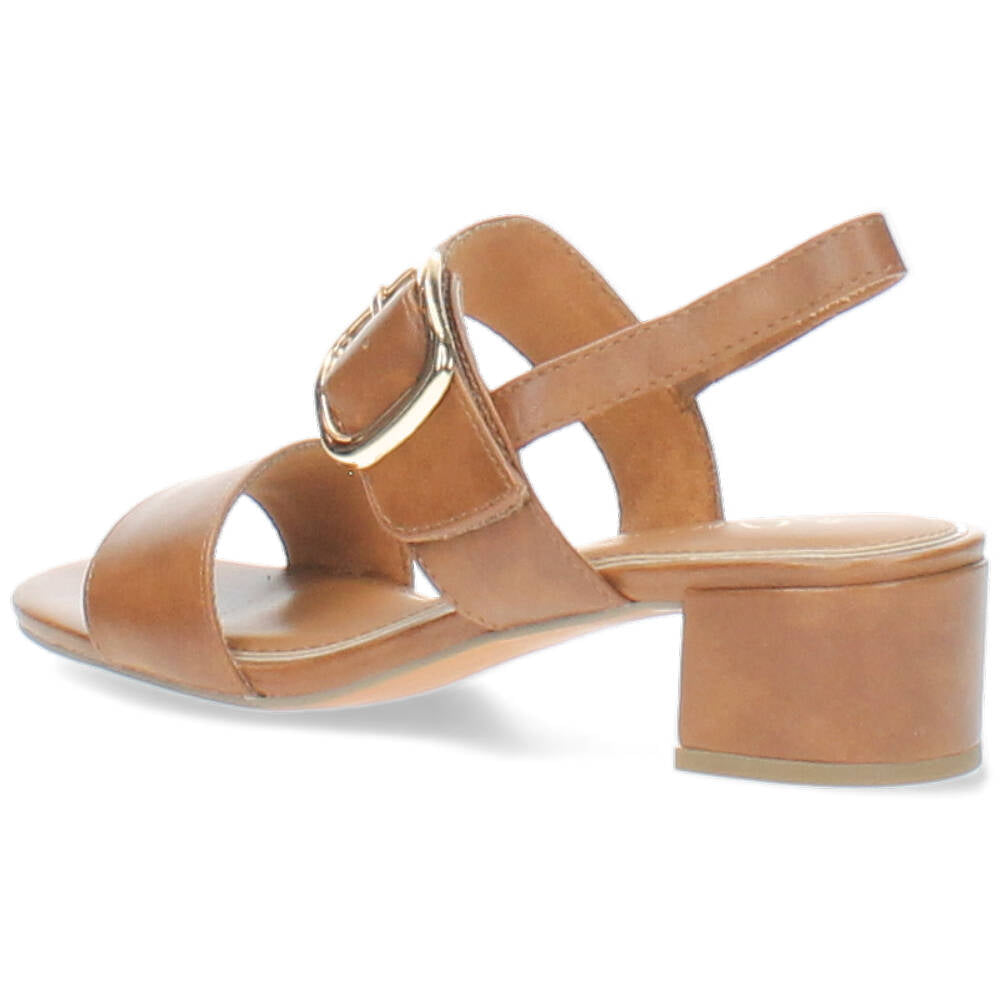 cognac sandaal