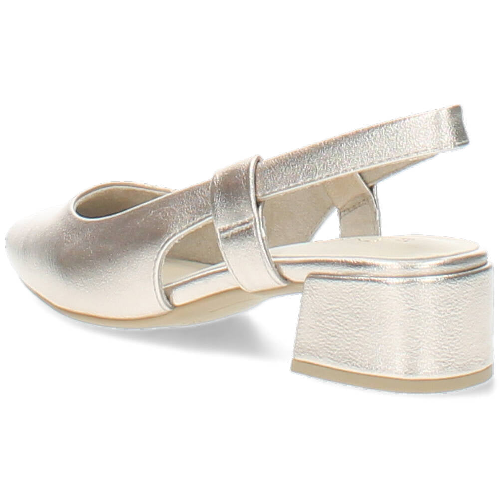 bronzen slingback