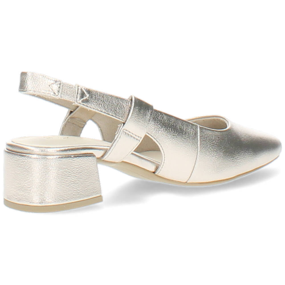 bronzen slingback