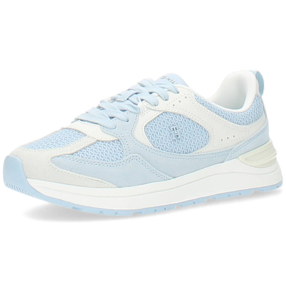 lichtblauwe sneaker