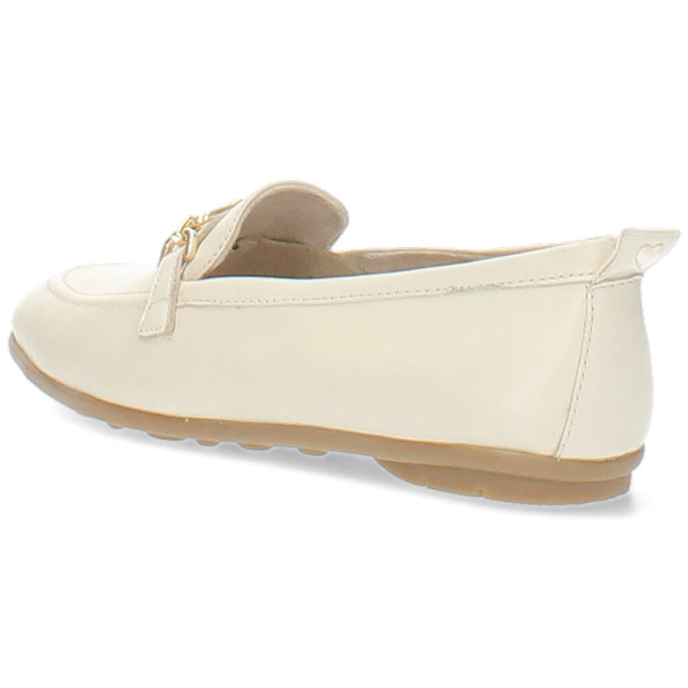 beige mocassin