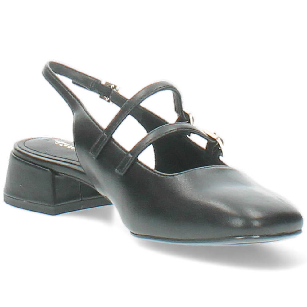zwarte slingback
