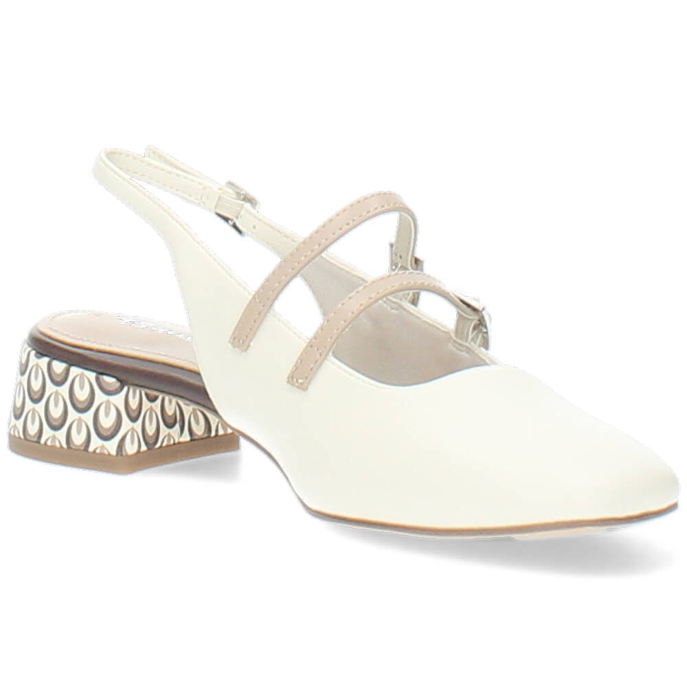 ecru slingback