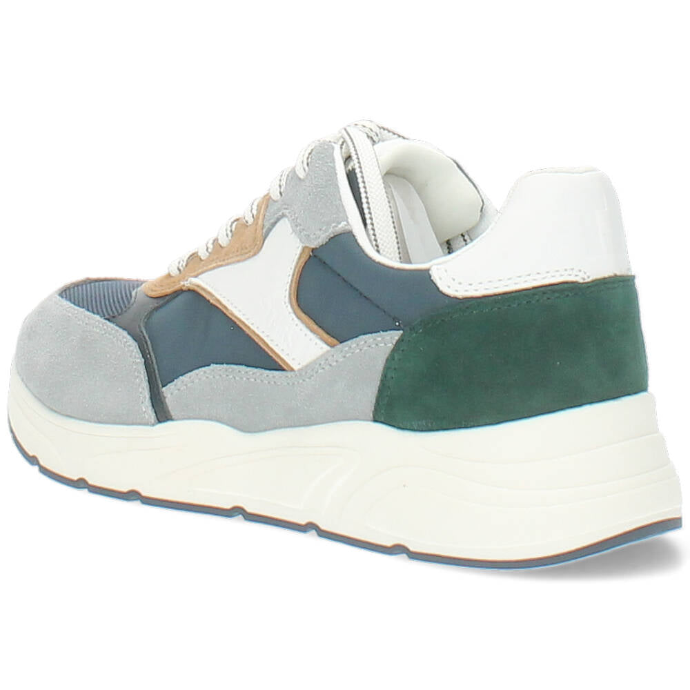 blauwe sneaker
