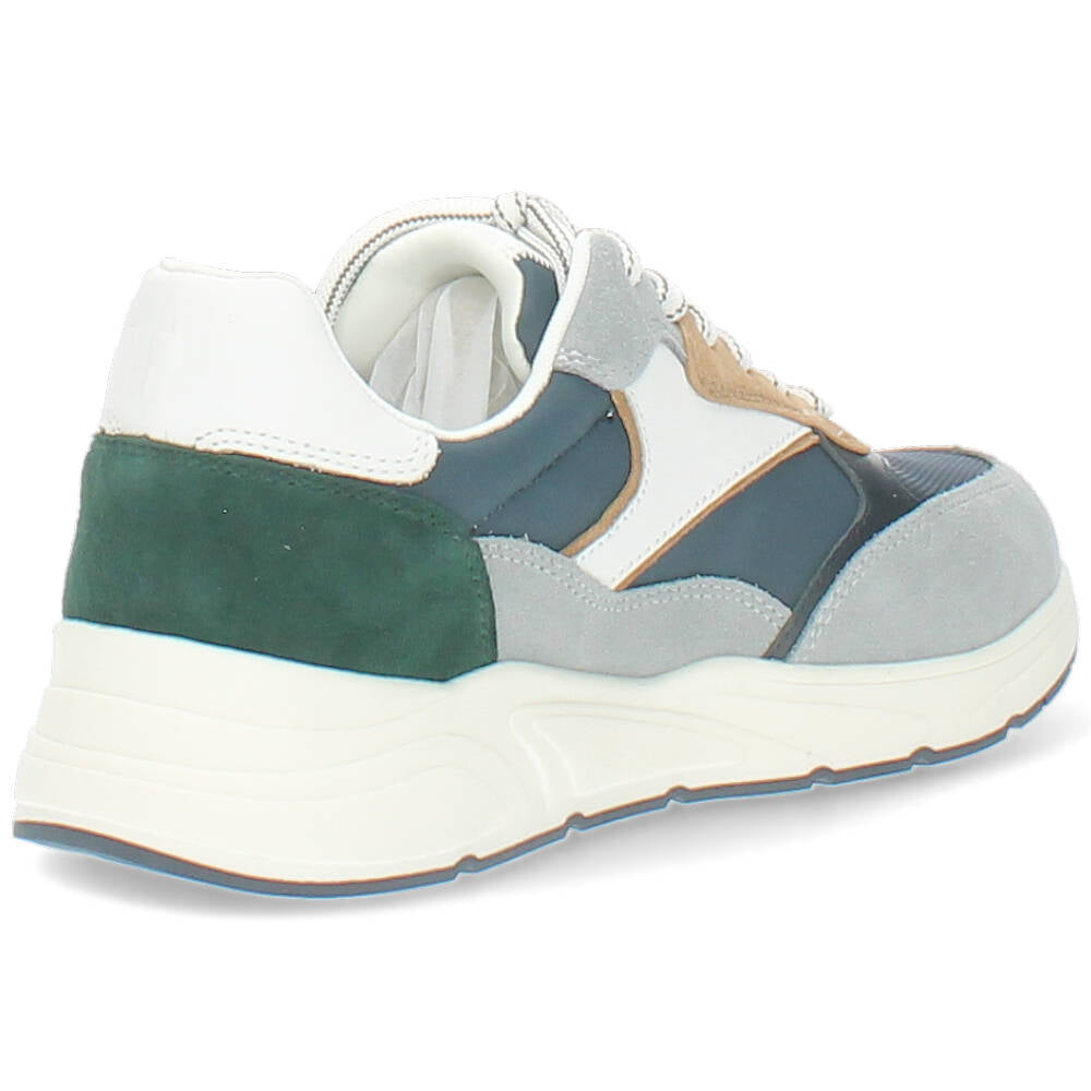 blauwe sneaker