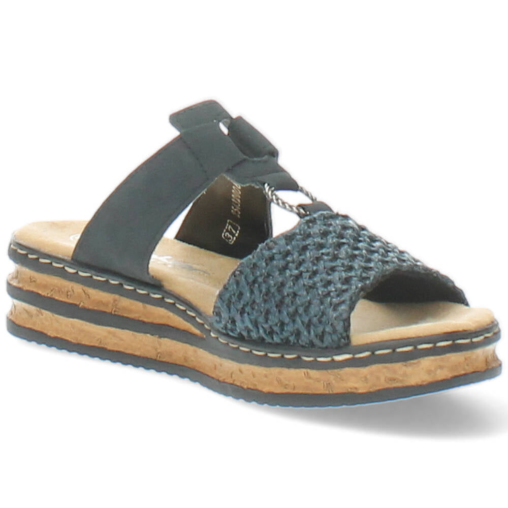 blauwe slipper
