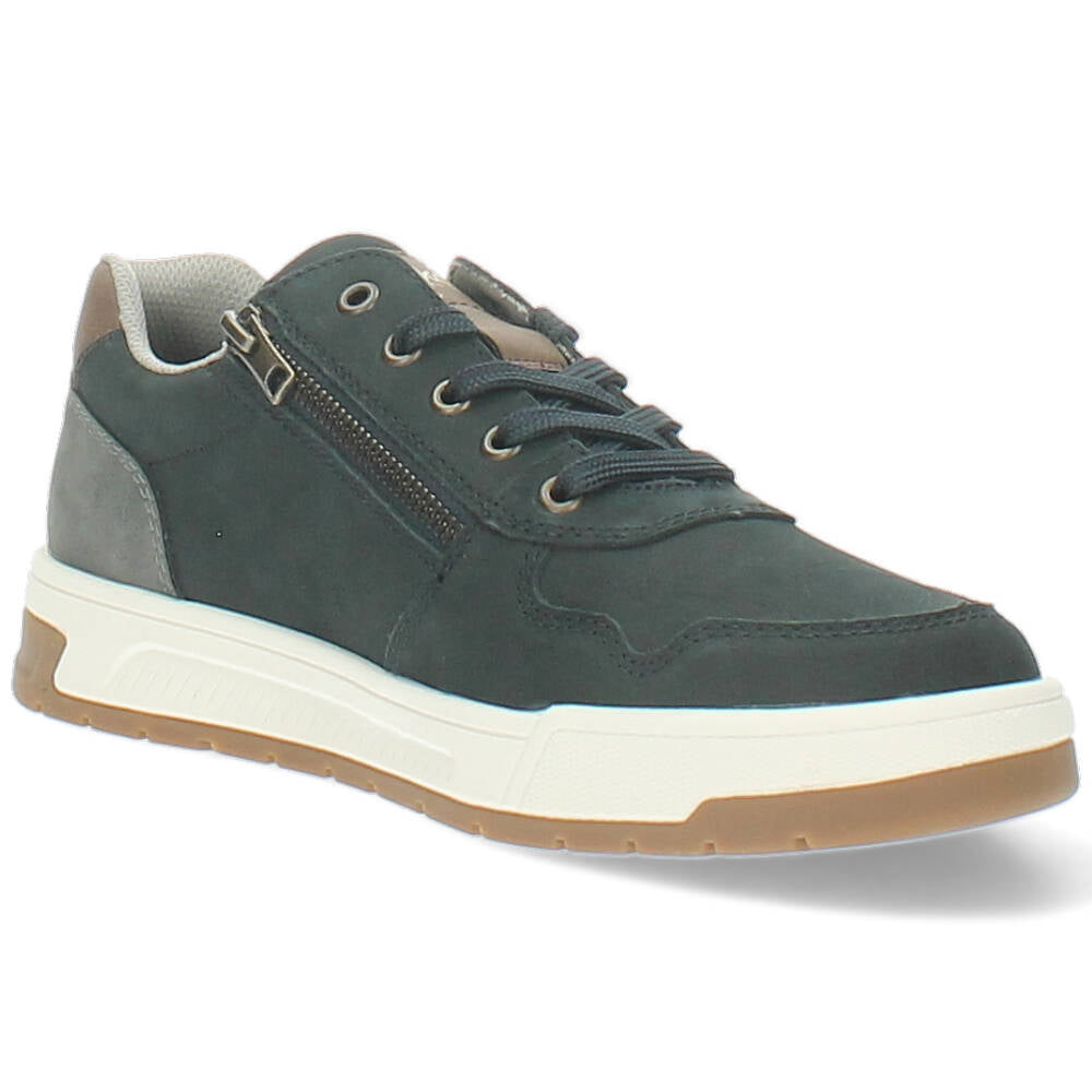 blauwe sneaker