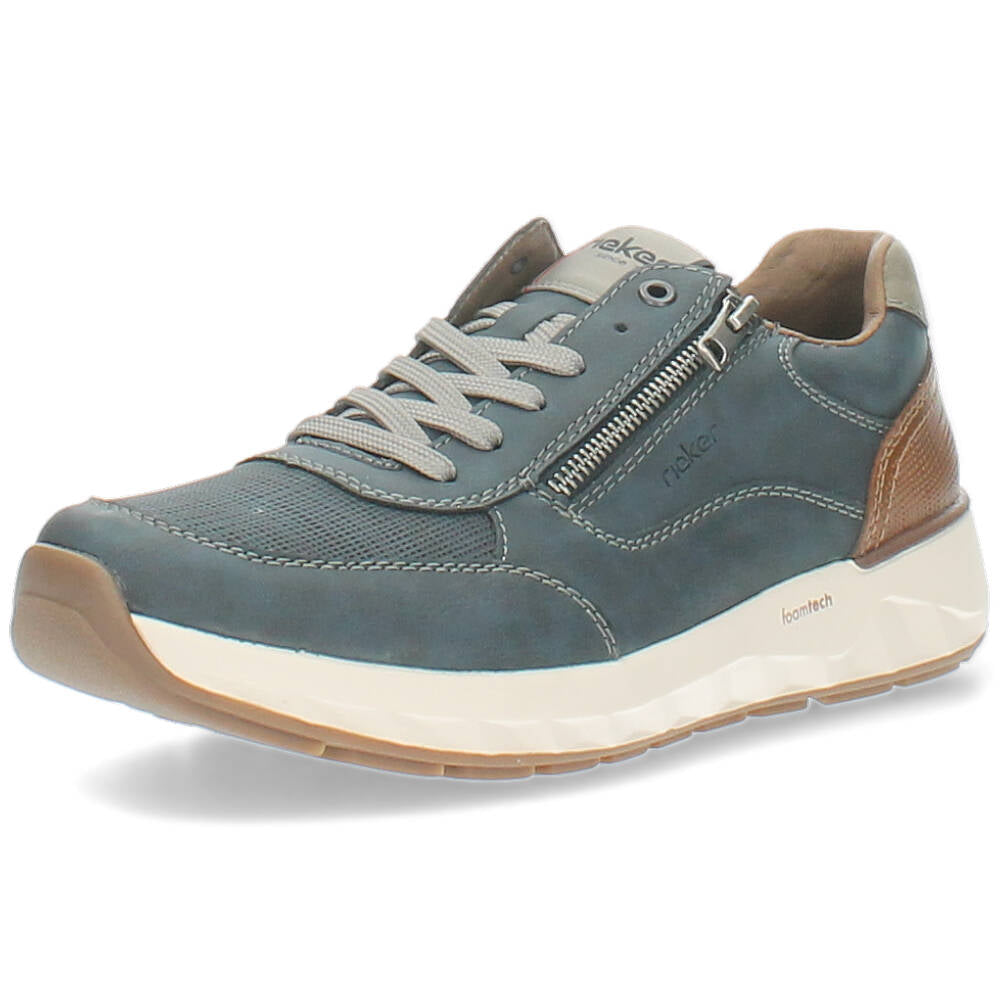 blauwe sneaker