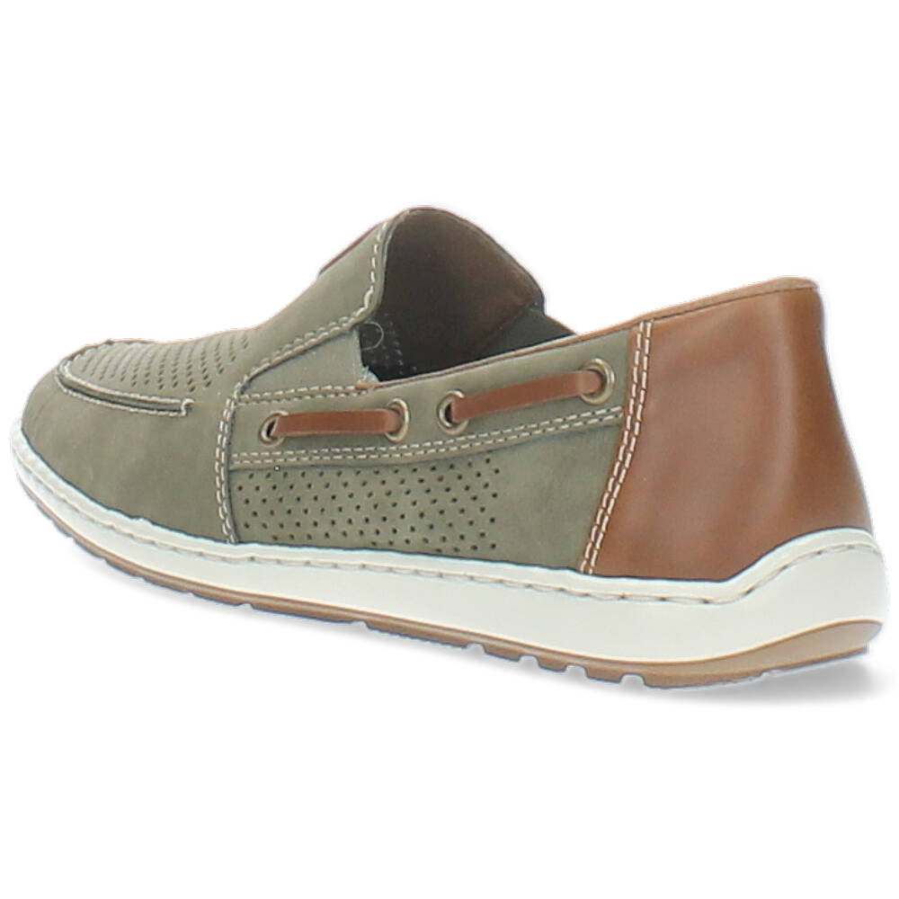kaki mocassin
