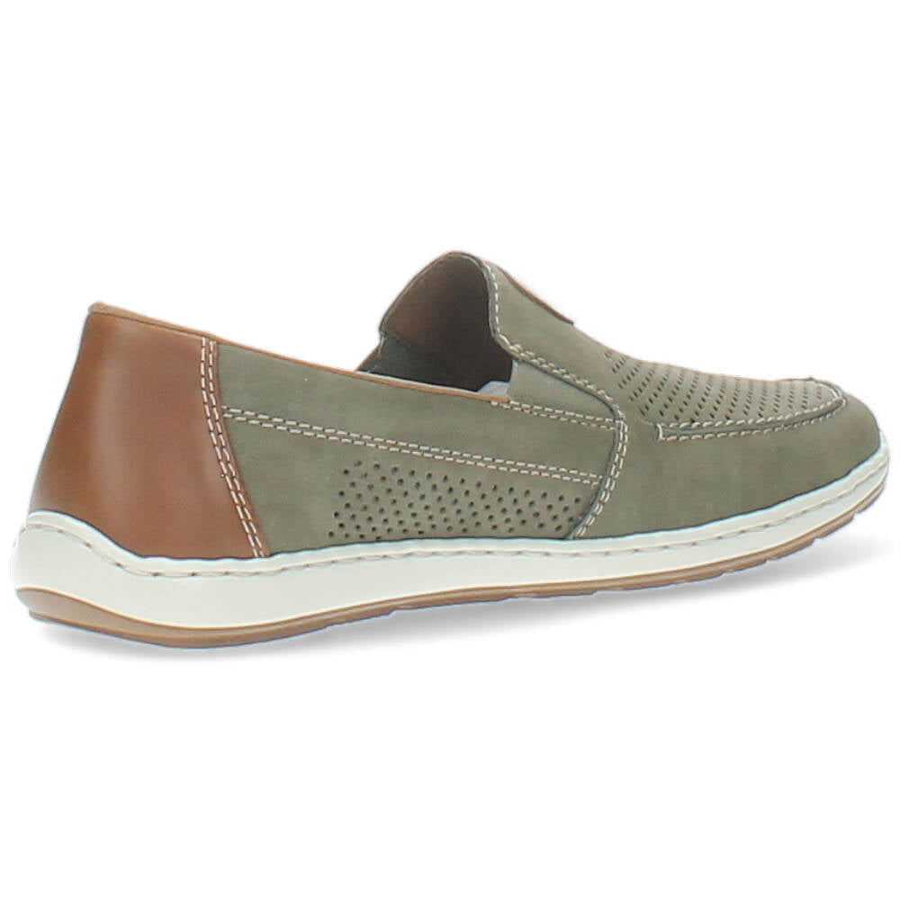 kaki mocassin