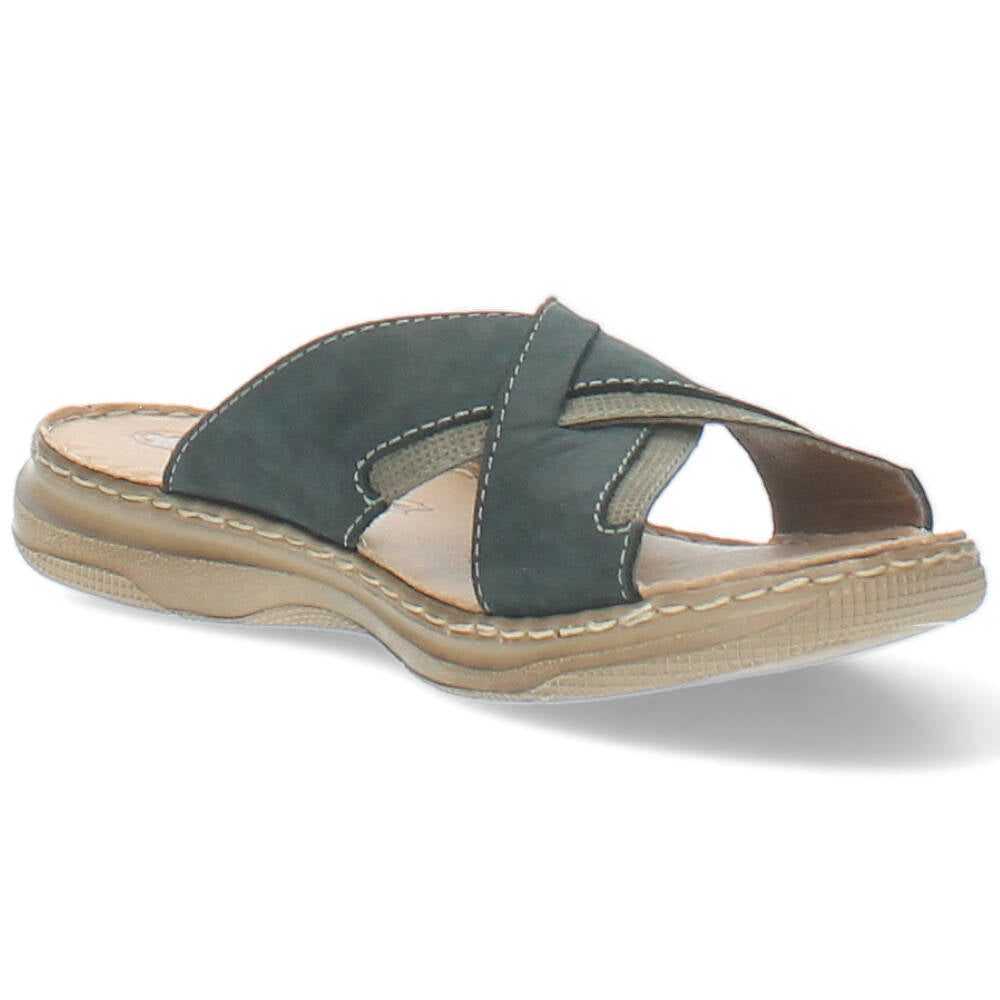 blauwe slipper
