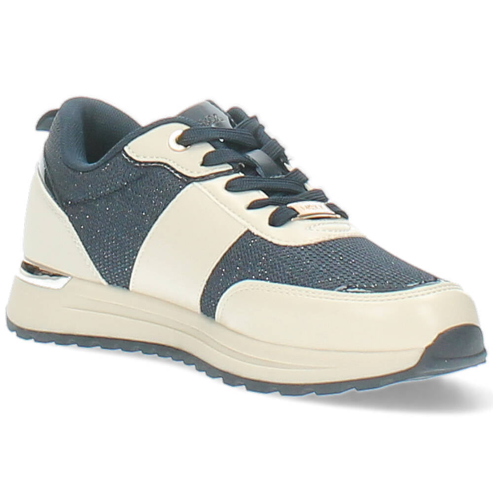 blauwe sneaker