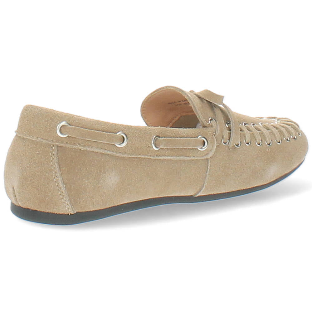 taupe bootschoen