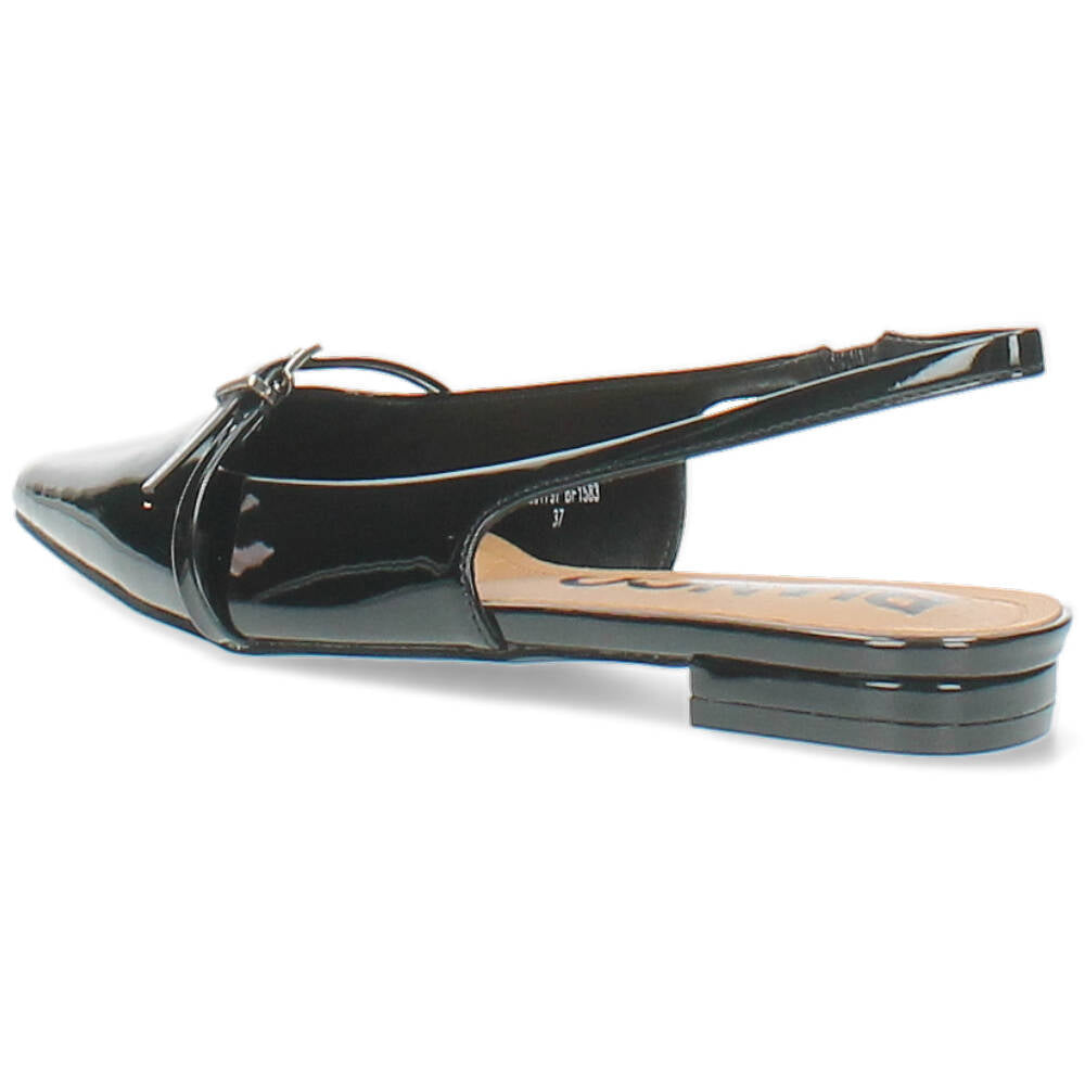 zwarte slingback