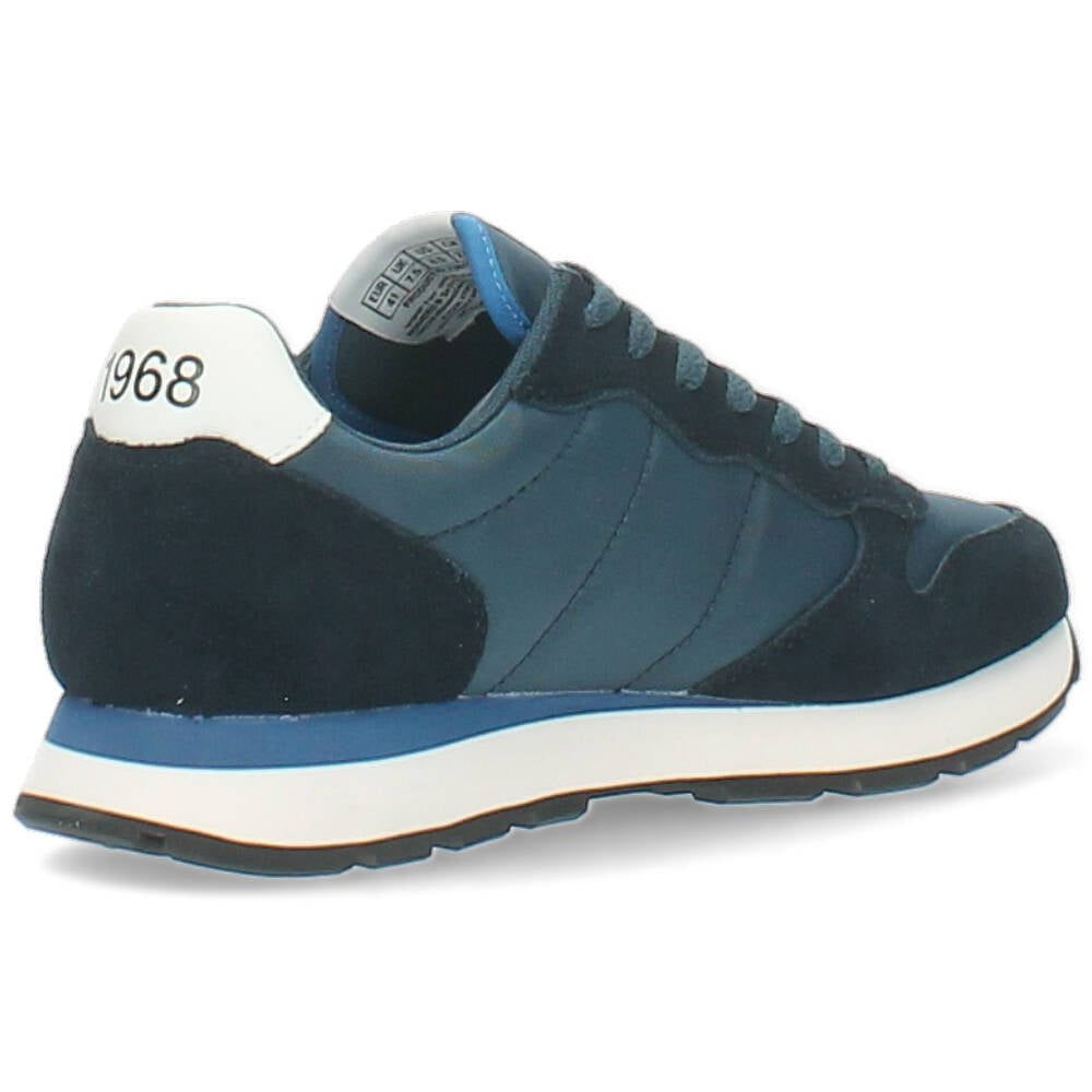 blauwe sneaker