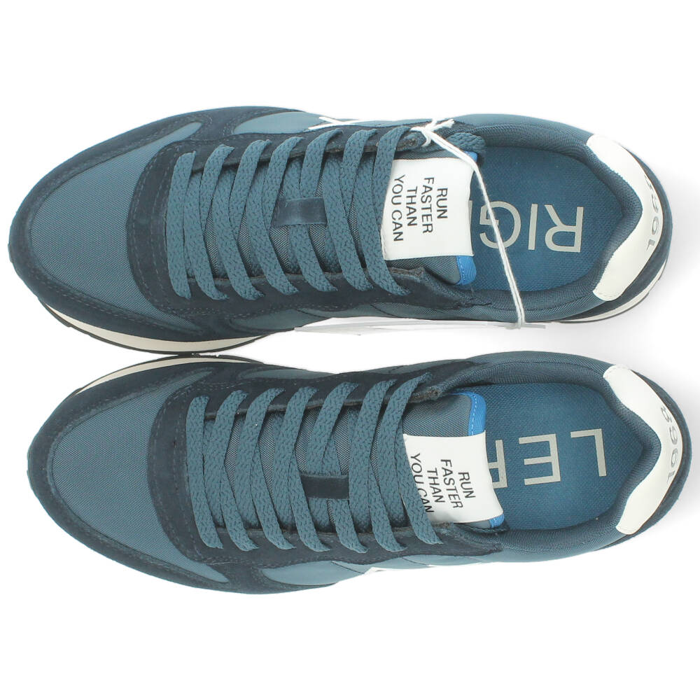 blauwe sneaker