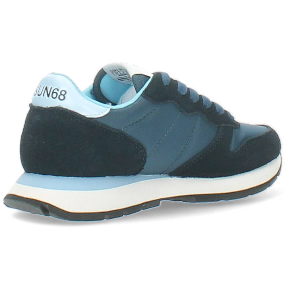 blauwe sneaker