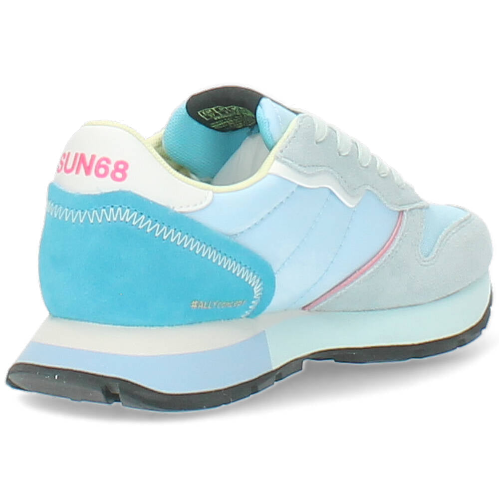 blauwe sneaker