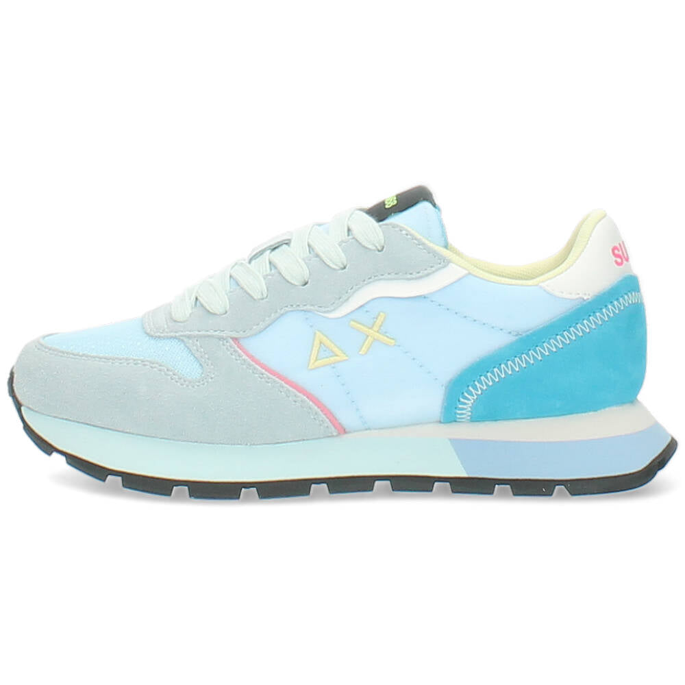 blauwe sneaker