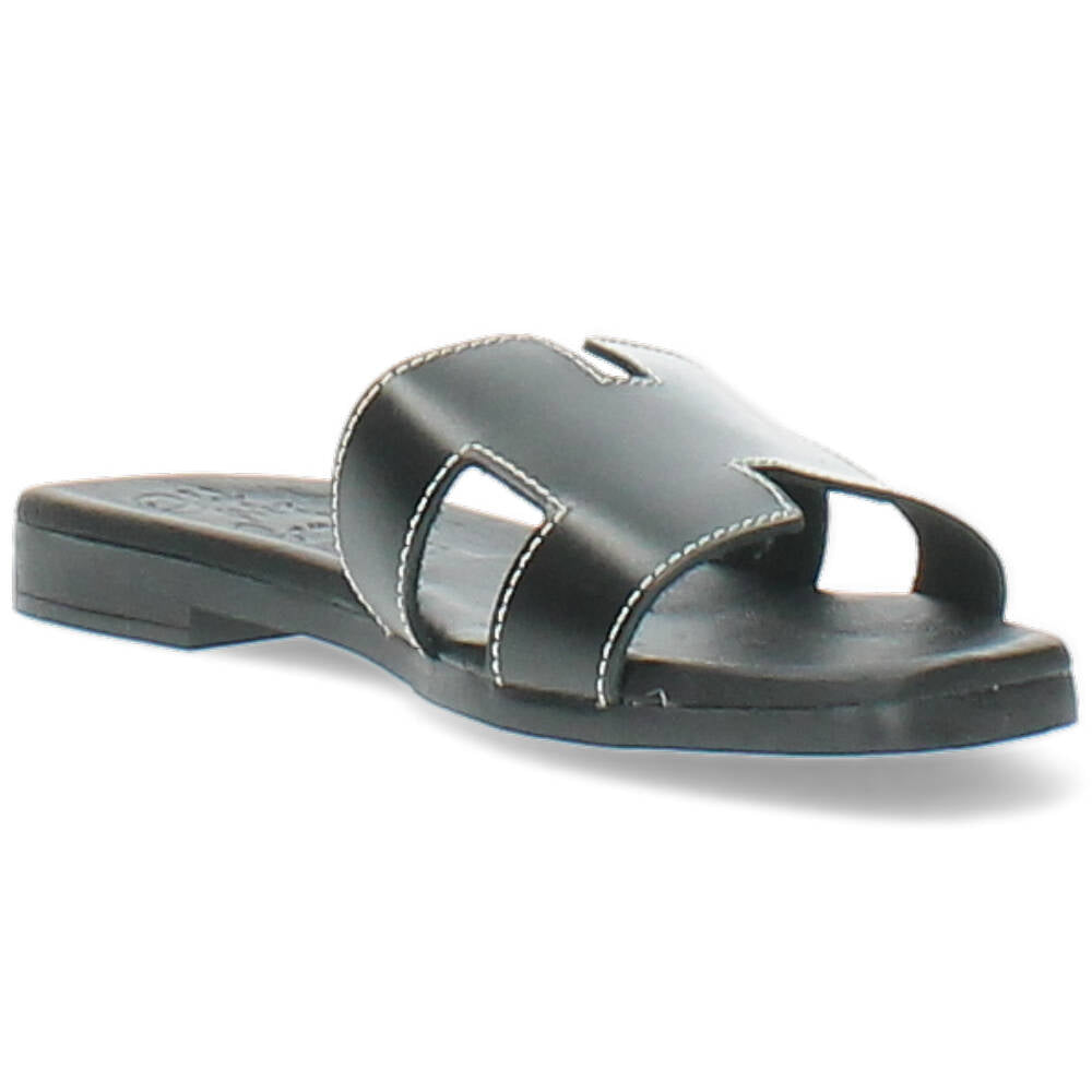 zwarte slipper