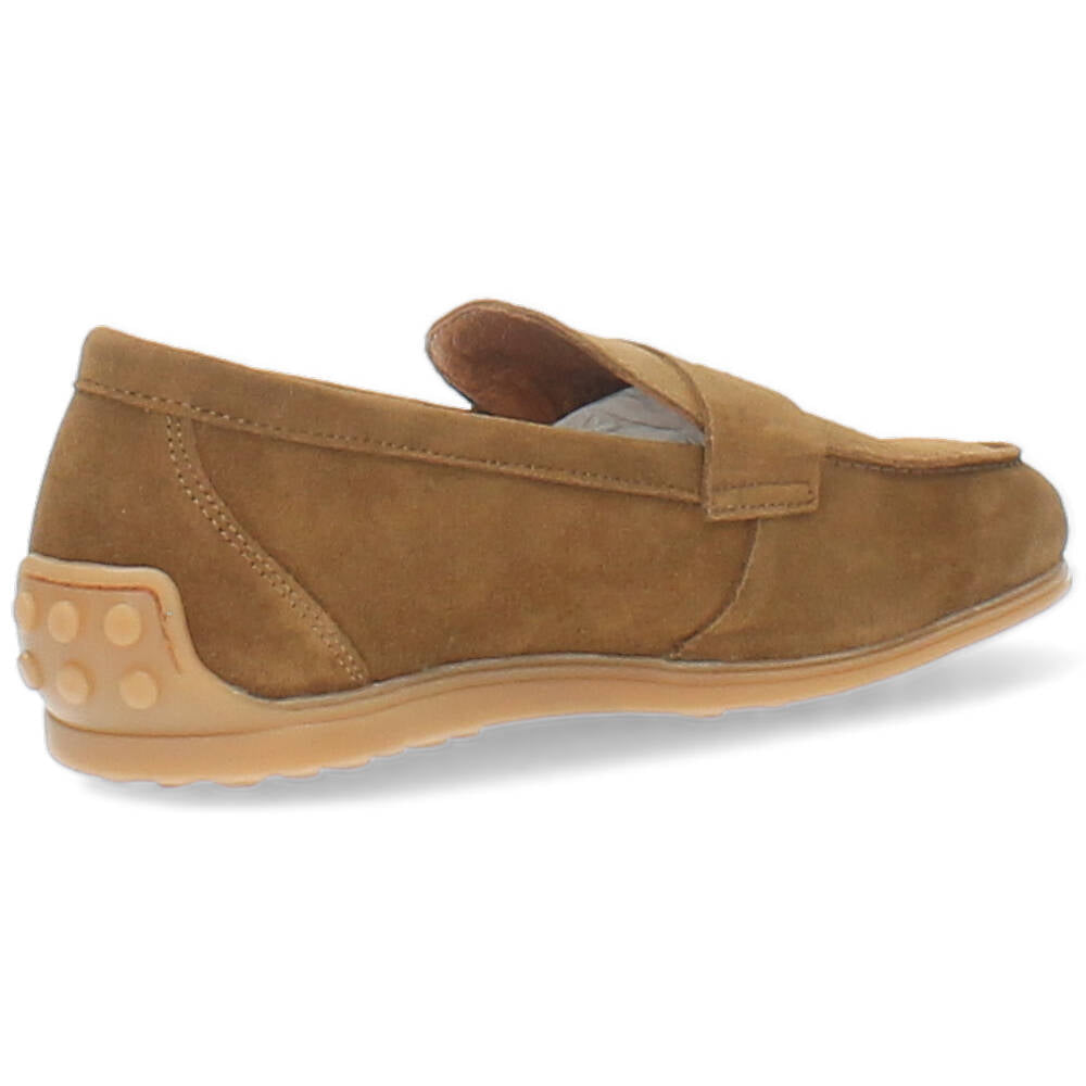 camel mocassin