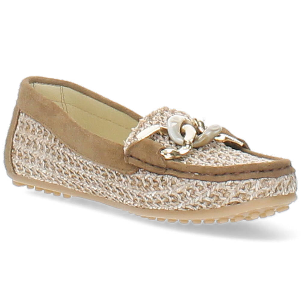 taupe mocassin