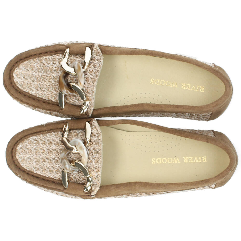 taupe mocassin