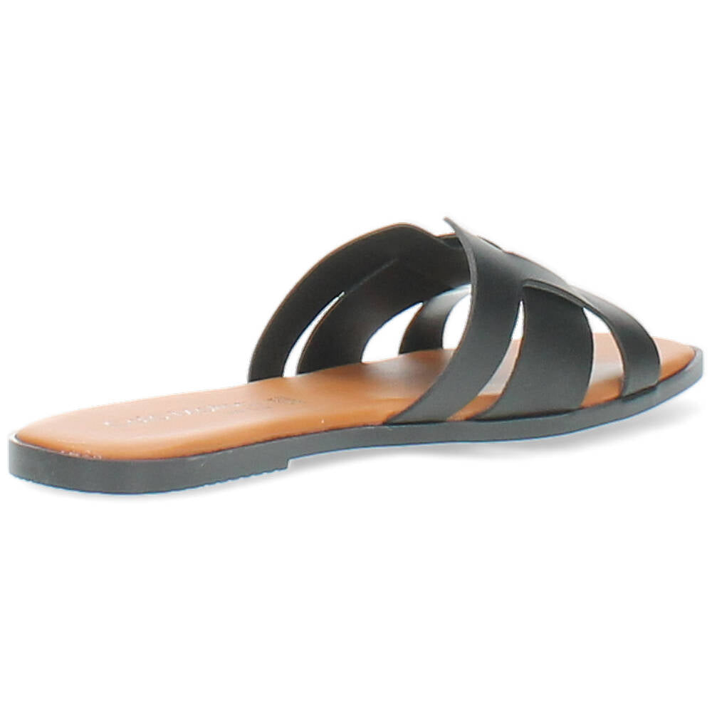 zwarte slipper