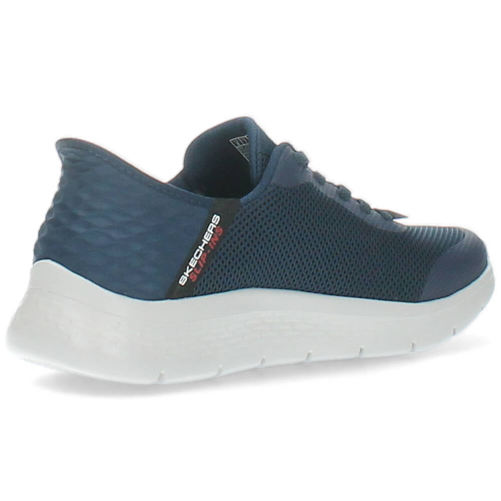 blauwe sneaker